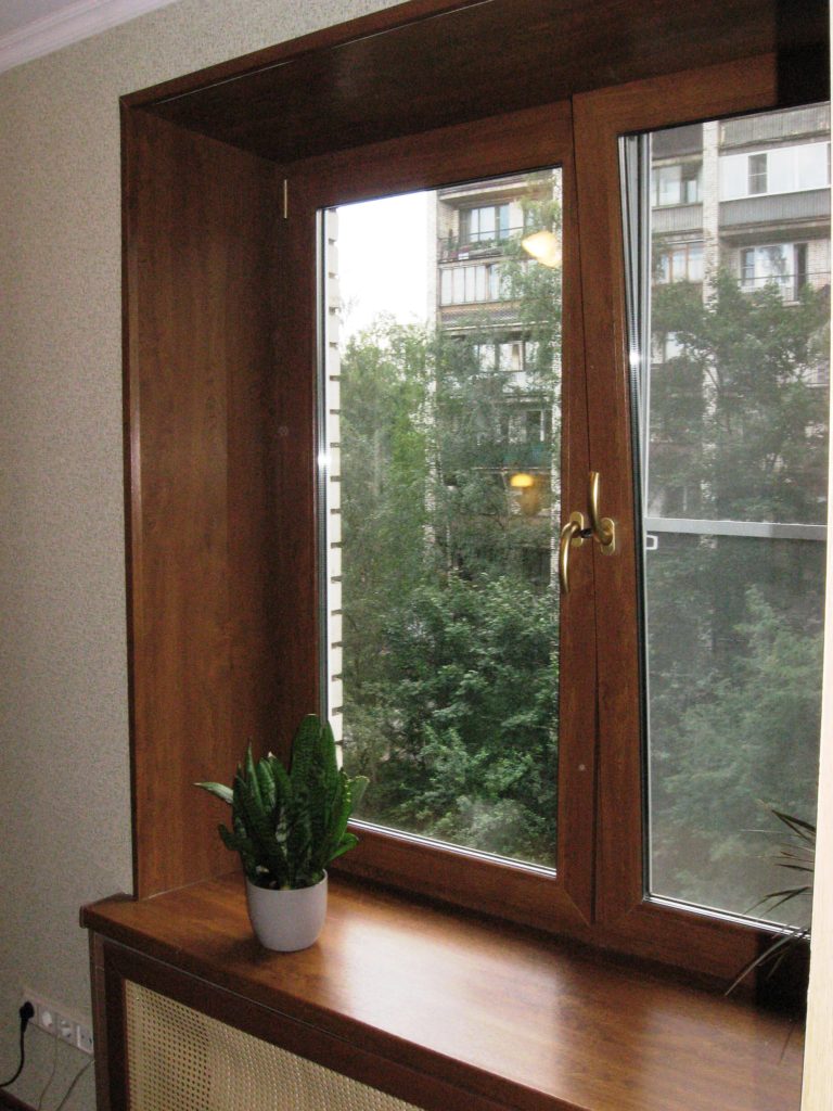 Откосы из сэндвич панелей.