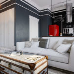 Дизайн интерьера однокомнатной квартиры 40 кв.м - фото 10
