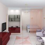 Дизайн интерьера однокомнатной квартиры 40 кв.м - фото 7