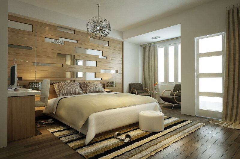 Дизайн интерьера спальни 2018