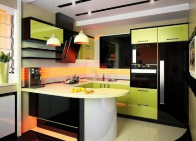 Дизайн кухни 4х4