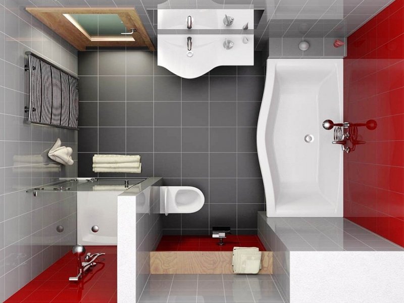 отделка ванной комнаты дизайн проекты