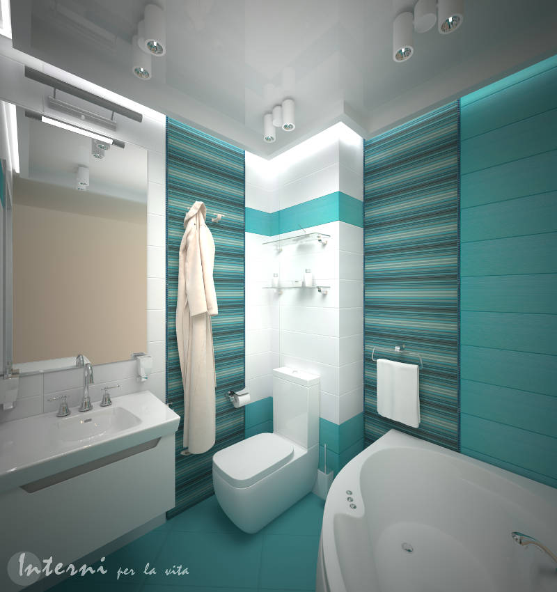 дизайн проект ванной комнаты