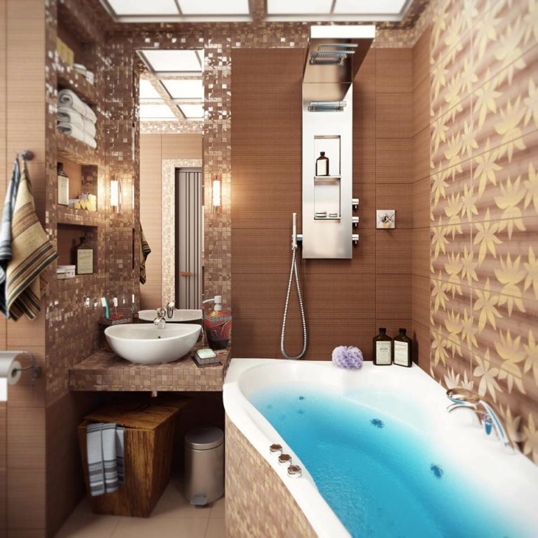 Дизайн ванной комнаты фото 2018 современные идеи