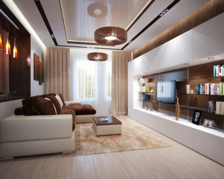 Идеи дизайна гостиной комнаты