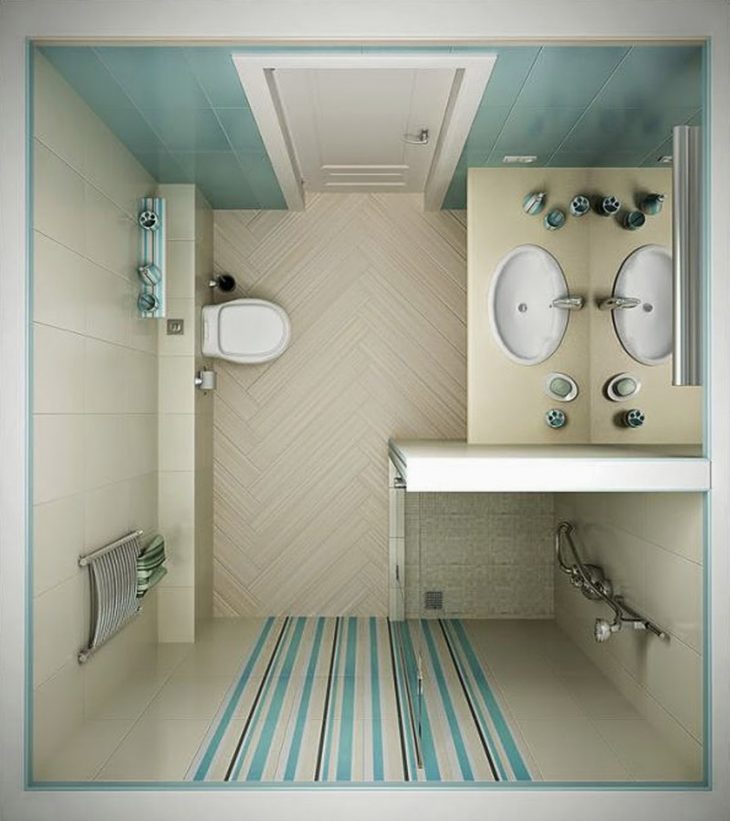 идеи для маленьких ванных комнат фото