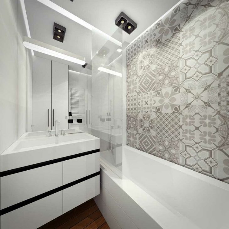 ванная комната в белом стиле