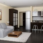 Современная кухня гостиная дизайн с 95 фото реальных примеров в маленькой квартире