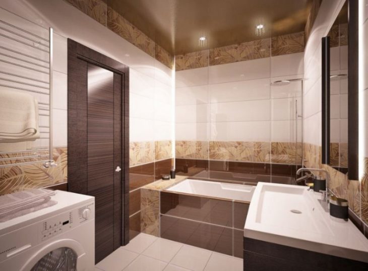 Новые фото ванных комнат. 90 фото трендов оформления ванной комнаты
