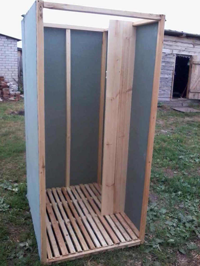 Летний душ для дачи - 100 фото идей дизайна летнего душа