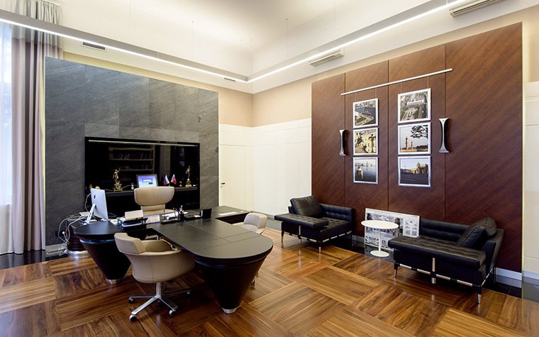 Дизайн интерьера офиса 50 фото современных идей