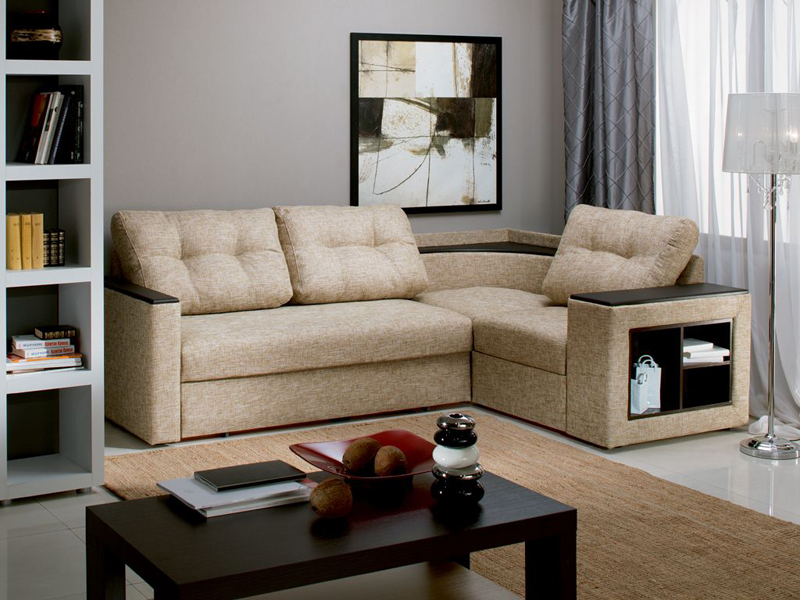 угловой диван в гостиной фото интерьера	
