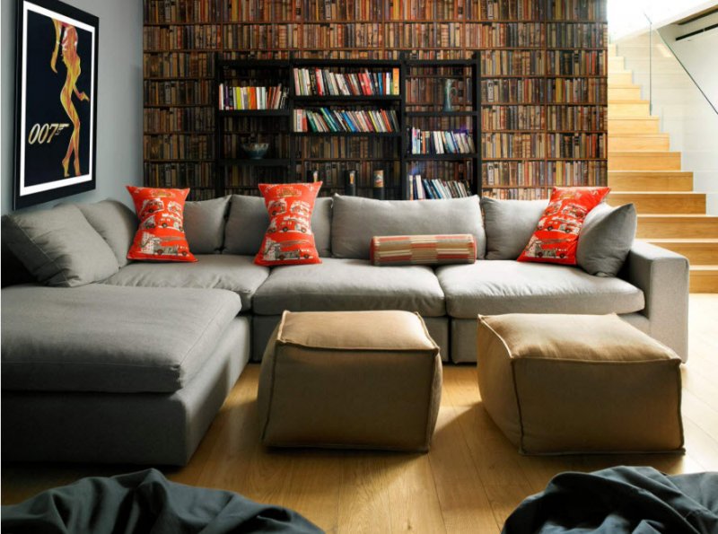 фото угловых диванов в интерьере