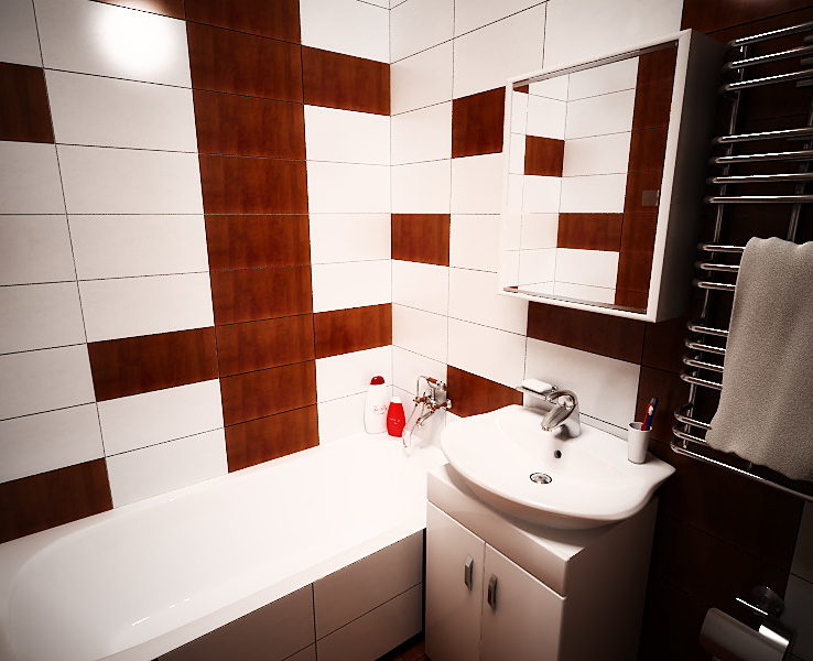 отделка ванной комнаты дизайн проекты