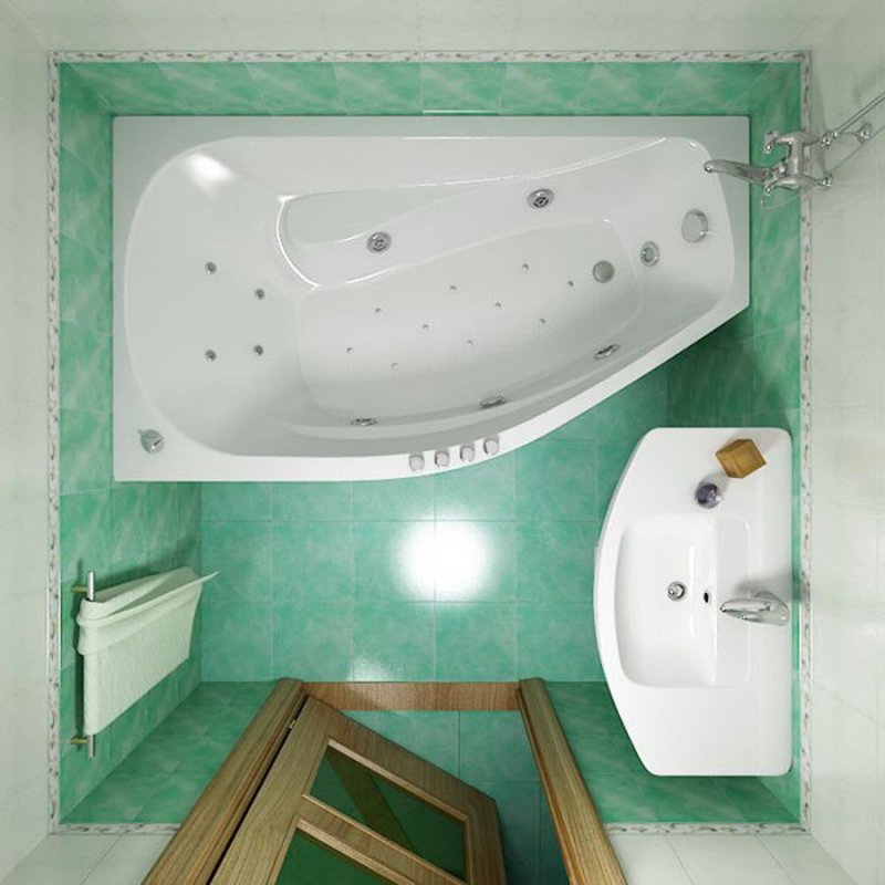 дизайн маленькой ванной комнаты фото 2018 современные идеи