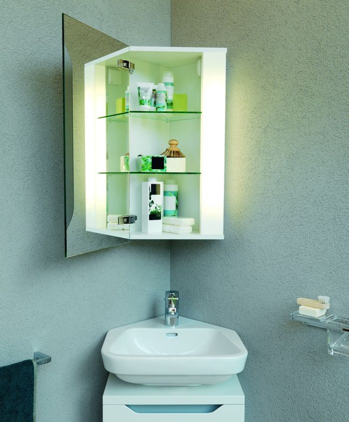 зеркало с подсветкой в ванную комнату