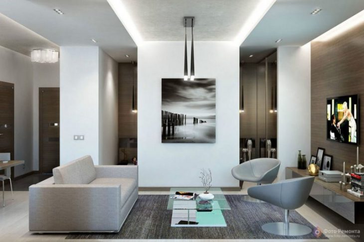 дизайн интерьера квартиры в современном стиле