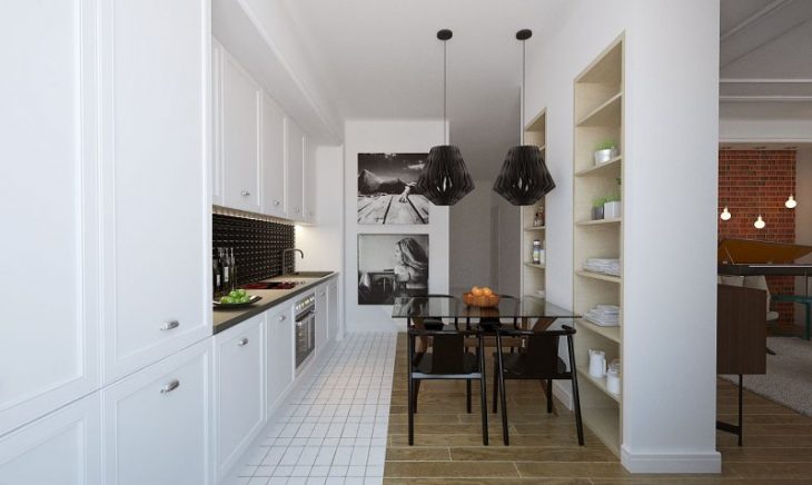 дизайн проект кухни квартиры