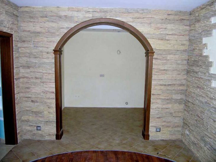 арка в интерьере квартиры