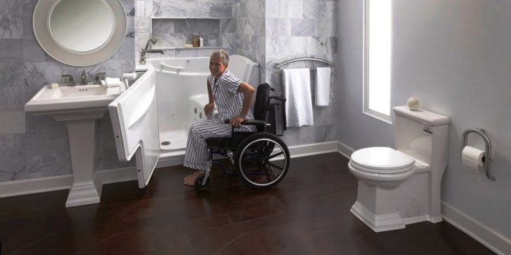 для мытья инвалидов в ванной