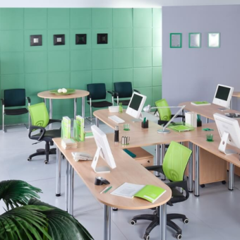 Как цвет офиса влияет на работоспособность персонала